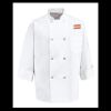 Eight Pearl Button Chef Coat - Tall Sizes Thumbnail