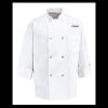 Eight Pearl Button Chef Coat - Tall Sizes Thumbnail