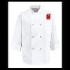 Eight Pearl Button Chef Coat - Tall Sizes Thumbnail