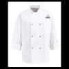 Eight Pearl Button Chef Coat - Tall Sizes Thumbnail