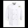 Eight Pearl Button Chef Coat - Tall Sizes Thumbnail