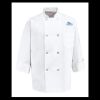 Eight Pearl Button Chef Coat - Tall Sizes Thumbnail