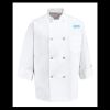 Eight Pearl Button Chef Coat - Tall Sizes Thumbnail