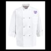 Eight Pearl Button Chef Coat - Tall Sizes Thumbnail