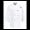 Eight Pearl Button Chef Coat - Tall Sizes Thumbnail