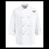 Eight Pearl Button Chef Coat - Tall Sizes Thumbnail