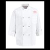 Eight Pearl Button Chef Coat - Tall Sizes Thumbnail