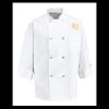 Eight Pearl Button Chef Coat - Tall Sizes Thumbnail