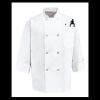 Eight Pearl Button Chef Coat - Tall Sizes Thumbnail