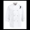 Eight Pearl Button Chef Coat - Tall Sizes Thumbnail