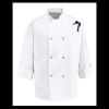 Eight Pearl Button Chef Coat - Tall Sizes Thumbnail