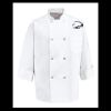 Eight Pearl Button Chef Coat - Tall Sizes Thumbnail