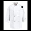 Eight Pearl Button Chef Coat - Tall Sizes Thumbnail
