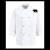 Eight Pearl Button Chef Coat - Tall Sizes Thumbnail