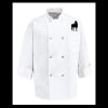 Eight Pearl Button Chef Coat - Tall Sizes Thumbnail