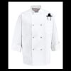 Eight Pearl Button Chef Coat - Tall Sizes Thumbnail