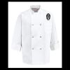 Eight Pearl Button Chef Coat - Tall Sizes Thumbnail