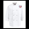 Eight Pearl Button Chef Coat - Tall Sizes Thumbnail