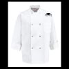 Eight Pearl Button Chef Coat - Tall Sizes Thumbnail