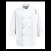 Eight Pearl Button Chef Coat - Tall Sizes Thumbnail
