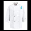 Eight Pearl Button Chef Coat - Tall Sizes Thumbnail