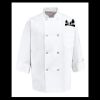 Eight Pearl Button Chef Coat - Tall Sizes Thumbnail