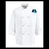 Eight Pearl Button Chef Coat - Tall Sizes Thumbnail