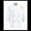 Eight Pearl Button Chef Coat - Tall Sizes Thumbnail