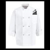 Eight Pearl Button Chef Coat - Tall Sizes Thumbnail
