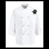 Eight Pearl Button Chef Coat - Tall Sizes Thumbnail