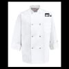 Eight Pearl Button Chef Coat - Tall Sizes Thumbnail