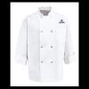 Eight Pearl Button Chef Coat - Tall Sizes Thumbnail