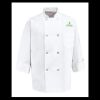 Eight Pearl Button Chef Coat - Tall Sizes Thumbnail