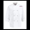 Eight Pearl Button Chef Coat - Tall Sizes Thumbnail