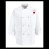 Eight Pearl Button Chef Coat - Tall Sizes Thumbnail