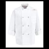 Eight Pearl Button Chef Coat - Tall Sizes Thumbnail