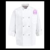 Eight Pearl Button Chef Coat - Tall Sizes Thumbnail