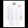 Eight Pearl Button Chef Coat - Tall Sizes Thumbnail