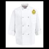 Eight Pearl Button Chef Coat - Tall Sizes Thumbnail