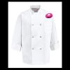 Eight Pearl Button Chef Coat - Tall Sizes Thumbnail