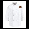 Eight Pearl Button Chef Coat - Tall Sizes Thumbnail