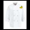 Eight Pearl Button Chef Coat - Tall Sizes Thumbnail