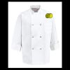 Eight Pearl Button Chef Coat - Tall Sizes Thumbnail