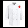 Eight Pearl Button Chef Coat - Tall Sizes Thumbnail