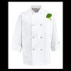 Eight Pearl Button Chef Coat - Tall Sizes Thumbnail