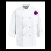 Eight Pearl Button Chef Coat - Tall Sizes Thumbnail
