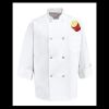Eight Pearl Button Chef Coat - Tall Sizes Thumbnail