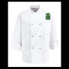 Eight Pearl Button Chef Coat - Tall Sizes Thumbnail