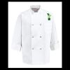 Eight Pearl Button Chef Coat - Tall Sizes Thumbnail