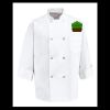 Eight Pearl Button Chef Coat - Tall Sizes Thumbnail